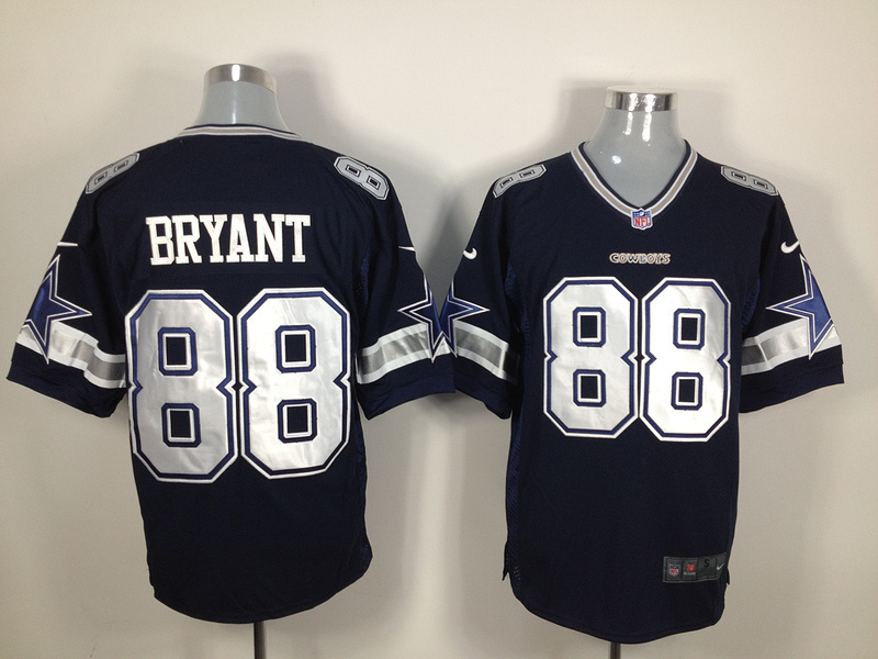 Dallas Cowboys 88 Bryant Blue Nike Game Jersey